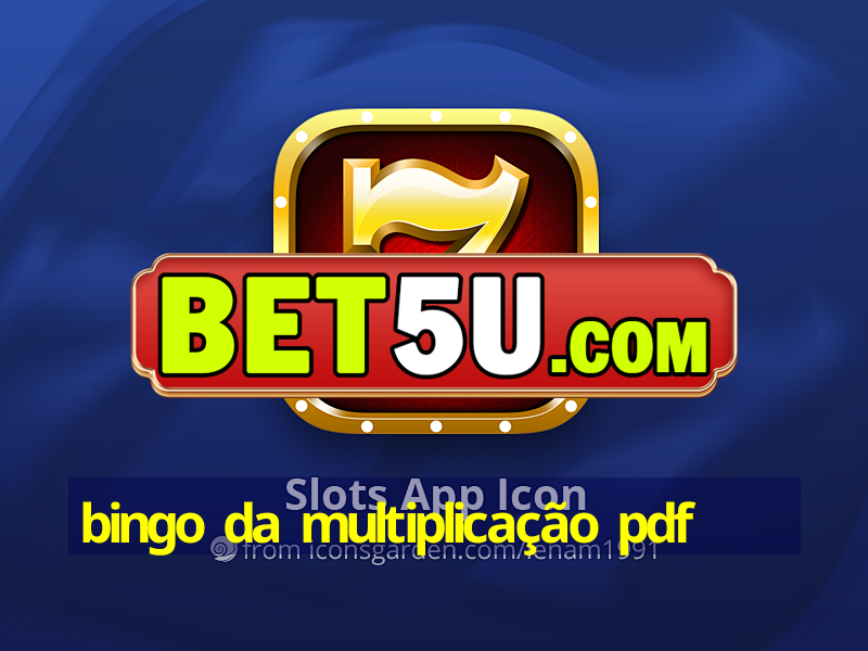 bingo da multiplicação pdf